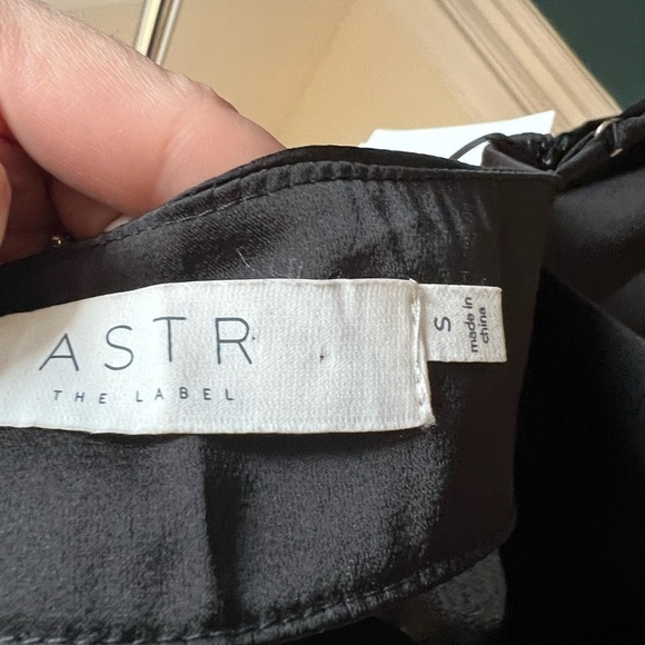 Astr Tricia Dress Black Revolve size small - Picture 6 of 6